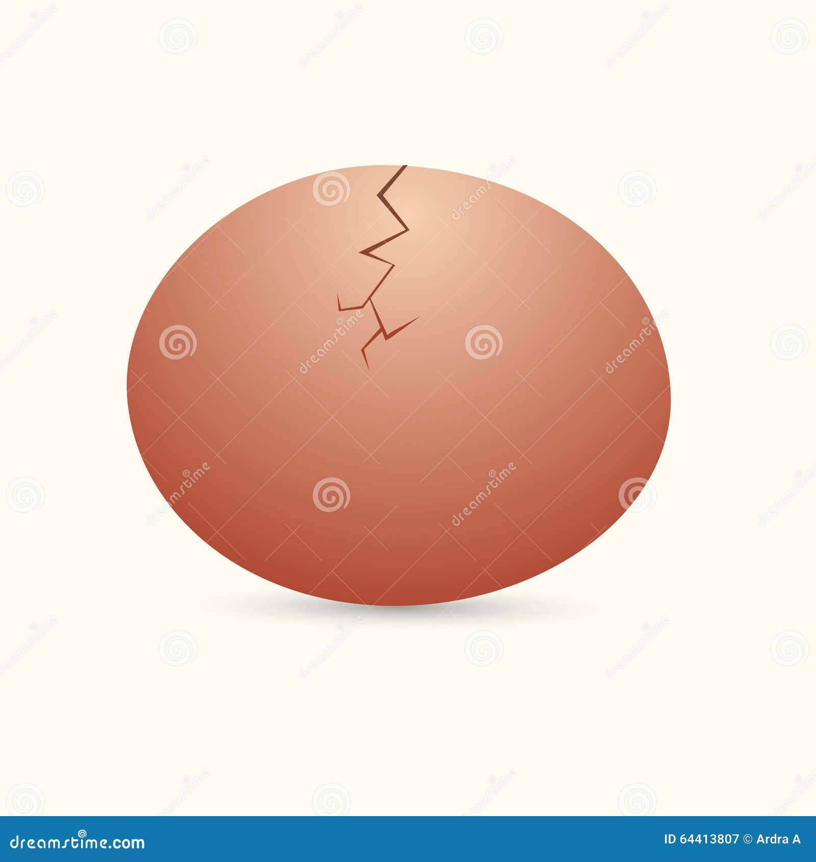 Cracked Egg illustration stock illustration. Illustration of