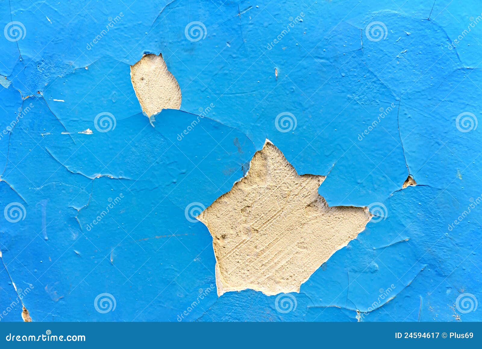 Cracked Paint on an Old Plaster Wall Stock Image Image of surface