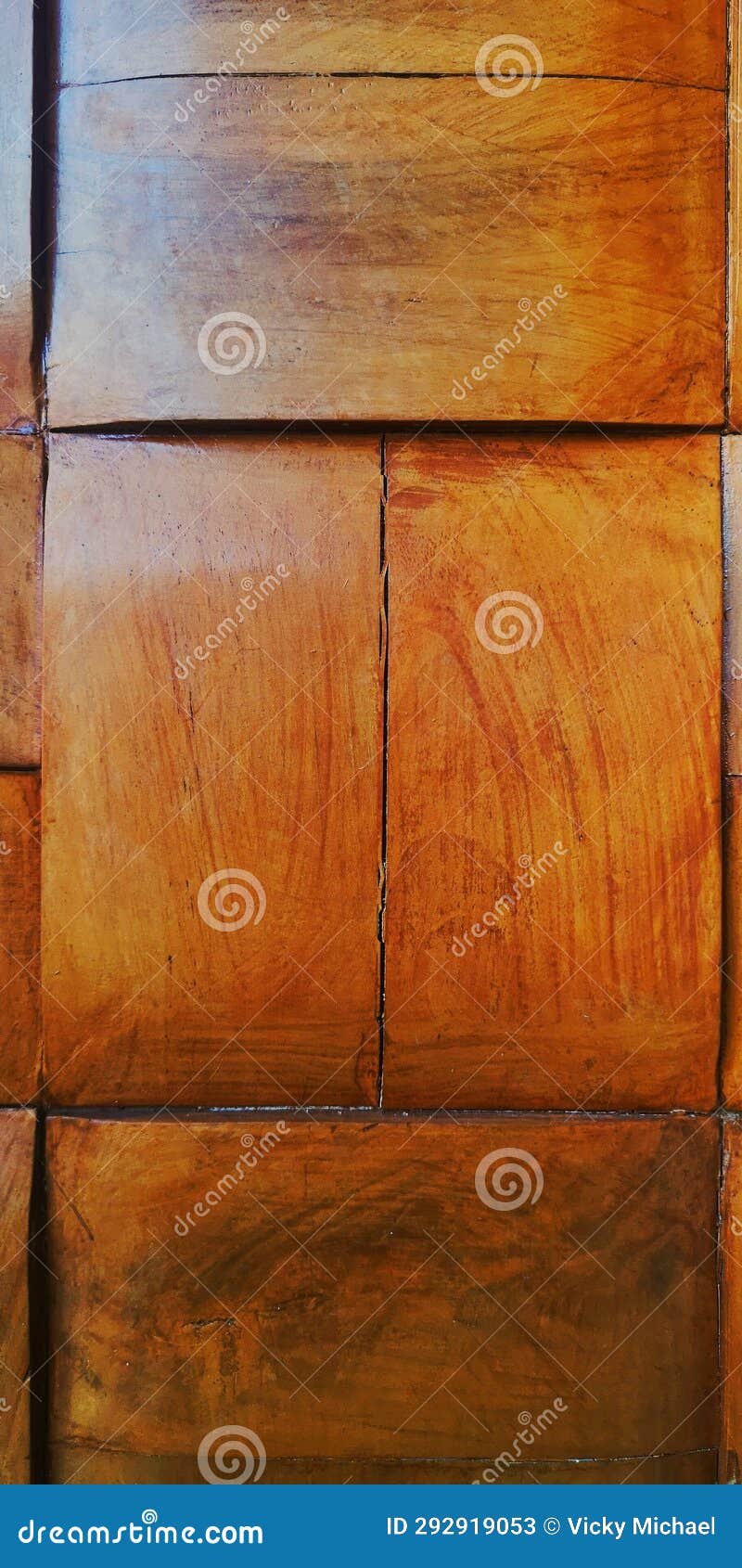 Cracked Teak Wood Background Stock Image Image of background, teak