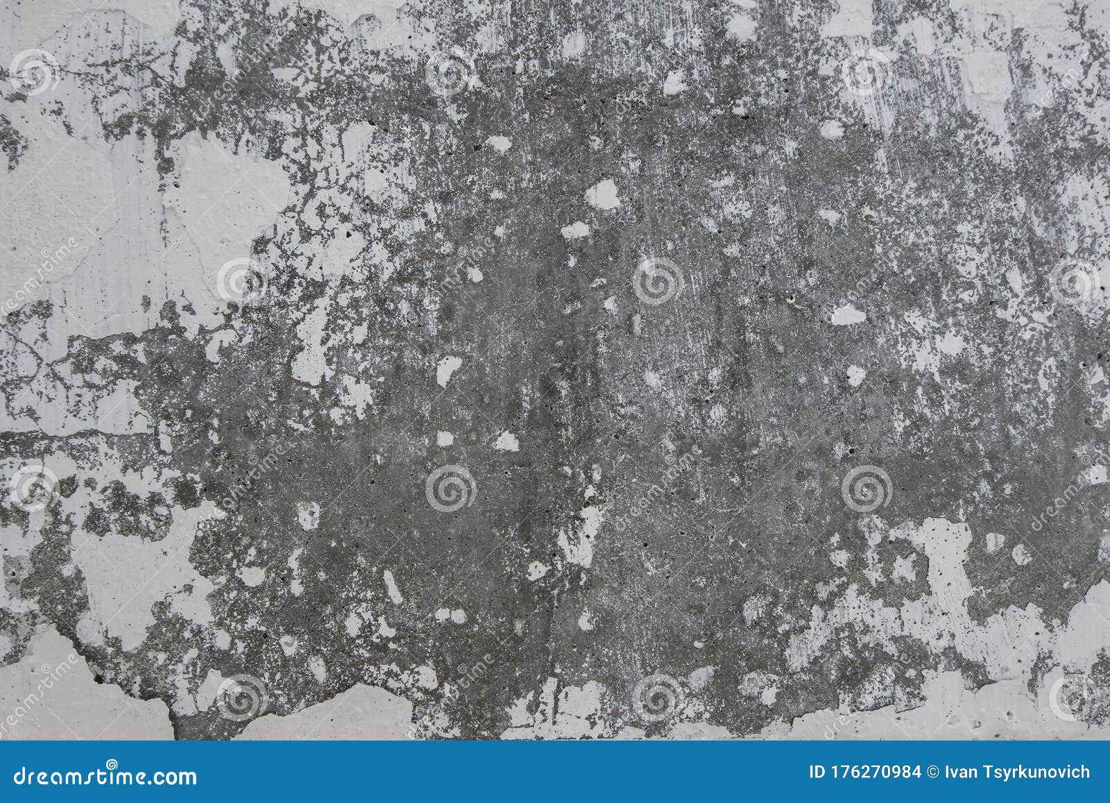 Cracked White Paint on Concrete Wall Stock Photo Image of hardwood