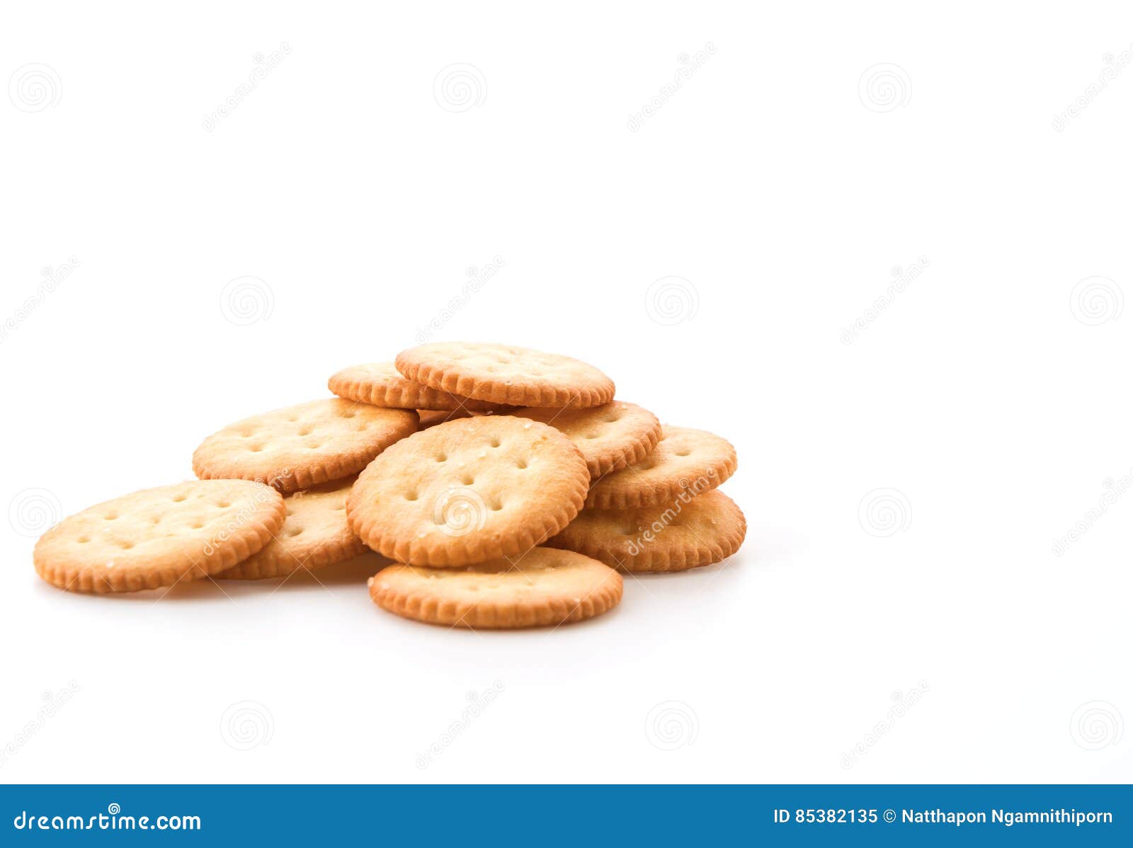 Crackers or biscuits stock image. Image of closeup, cracker 85382135