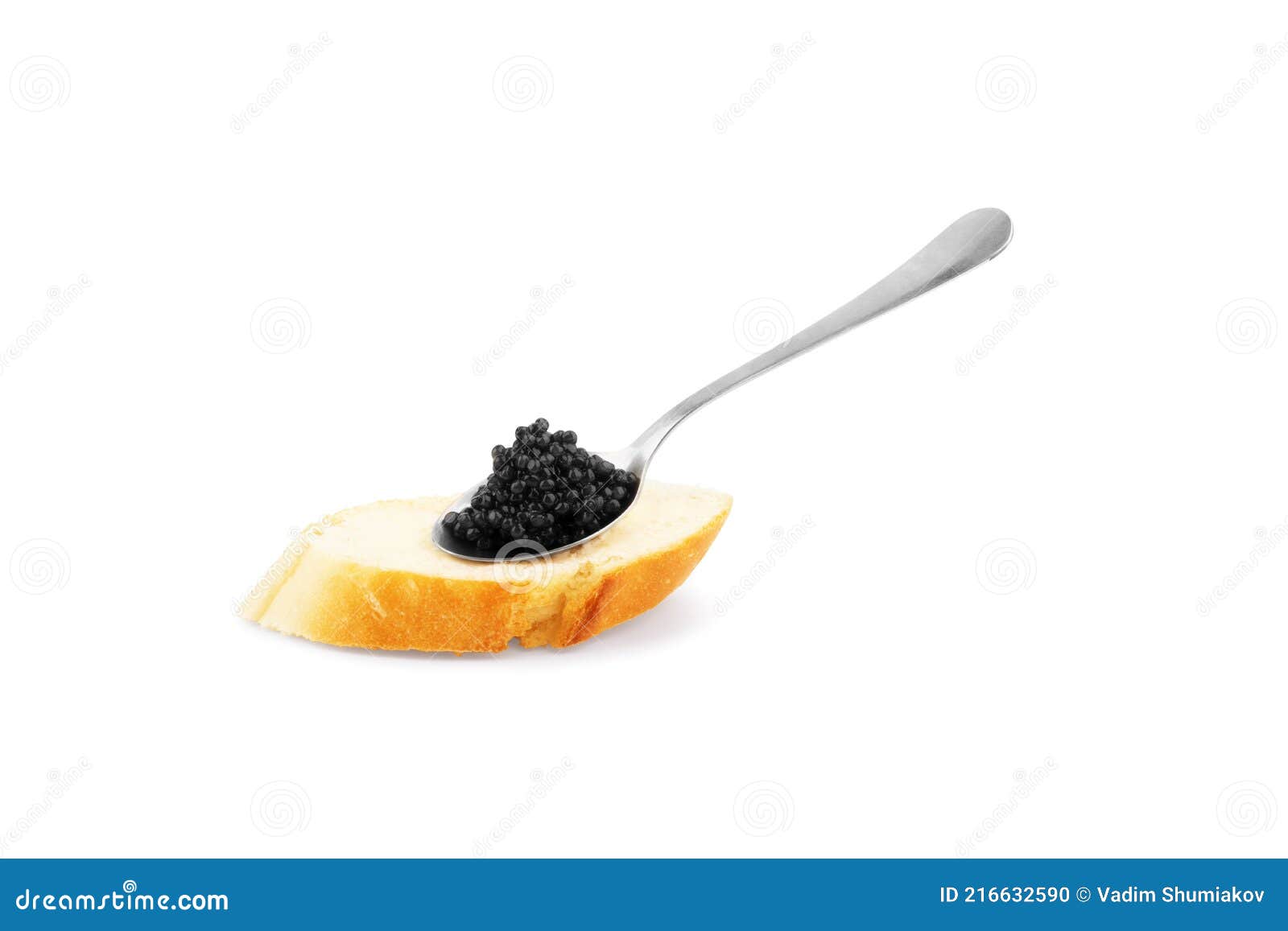 Crackers with Cream Cheese and Black Caviar Stock Photo Image of