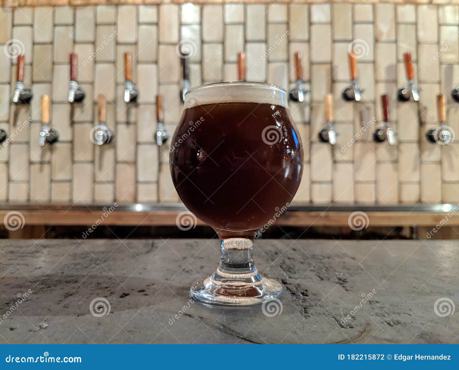 Craft Beer Tasting Flight Sample Stock Photo Image of fermentation