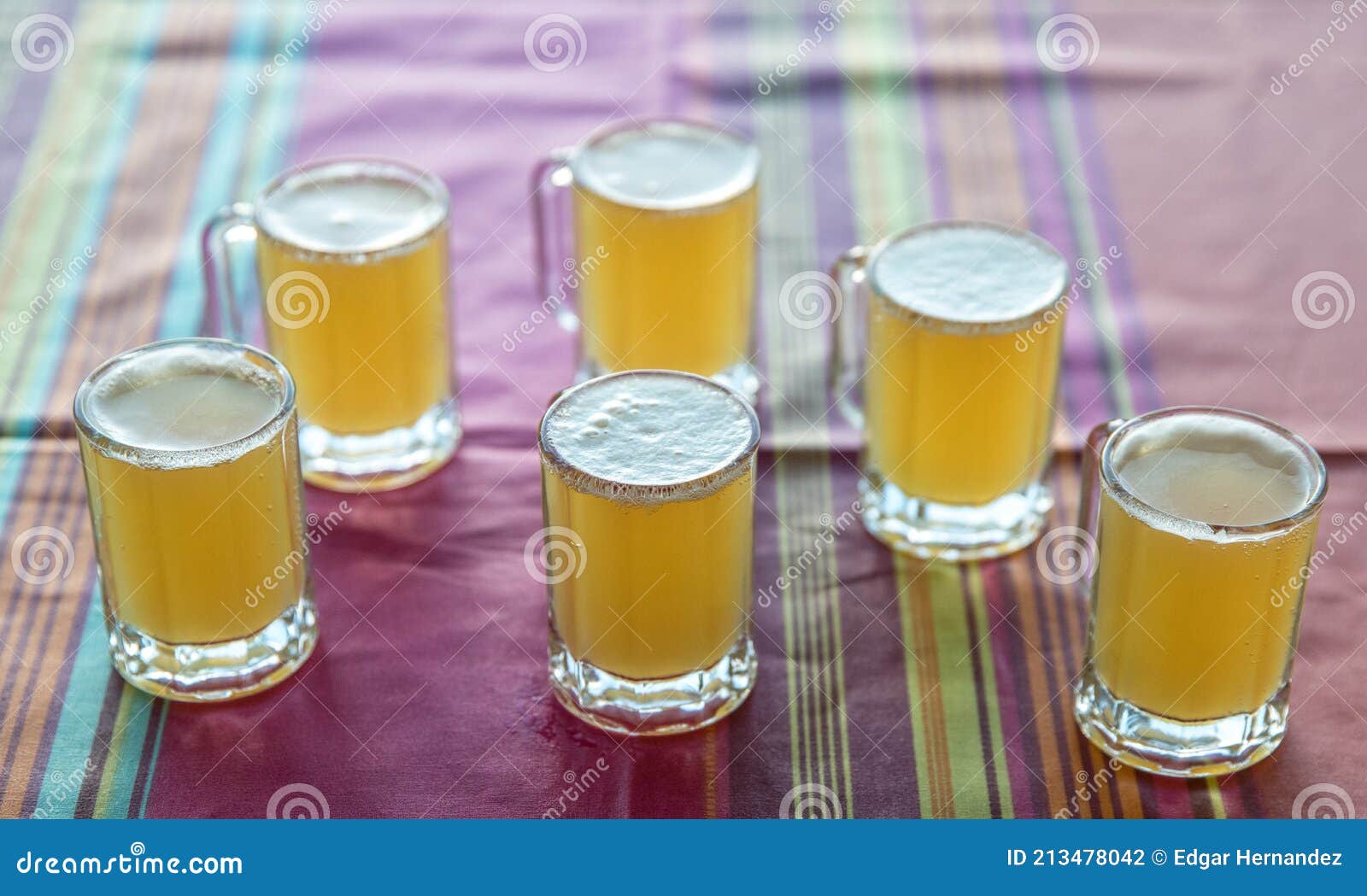 Craft Beer Tasting Flight Sample Stock Photo Image of celebrate