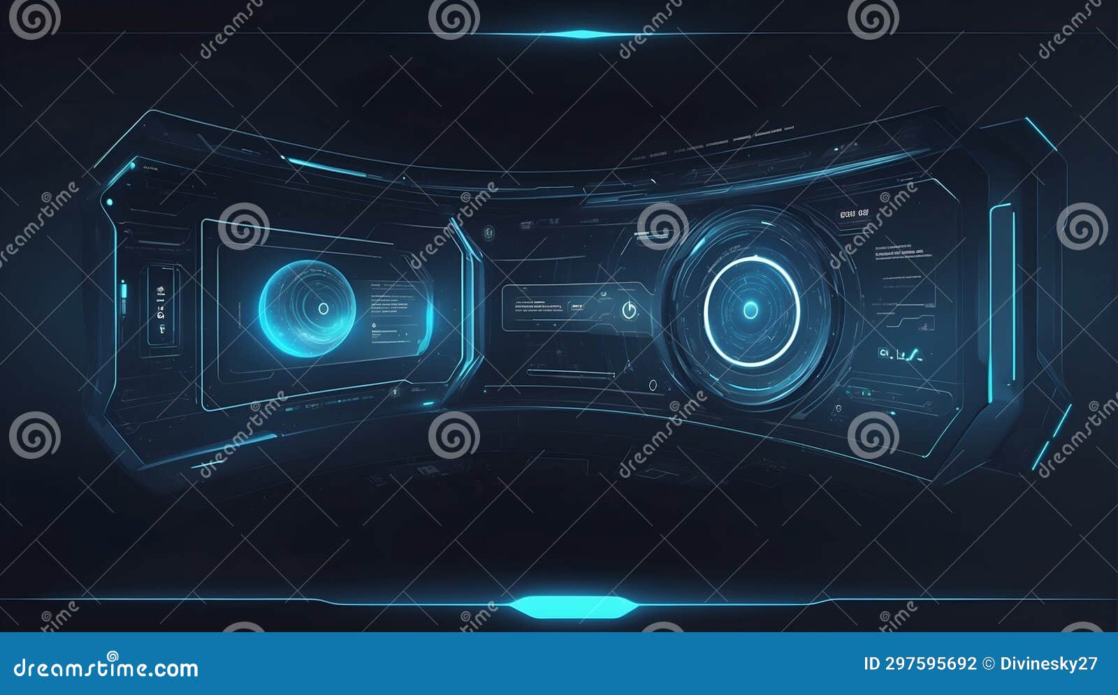 future touch: crafting a visually stunning web interface. ai generated