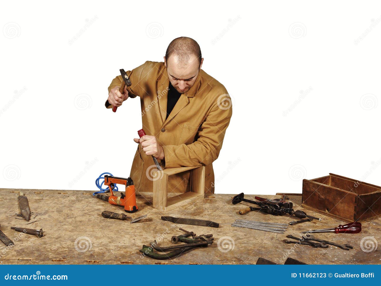 Craftsman work stock image. Image of repair, construction - 11662123