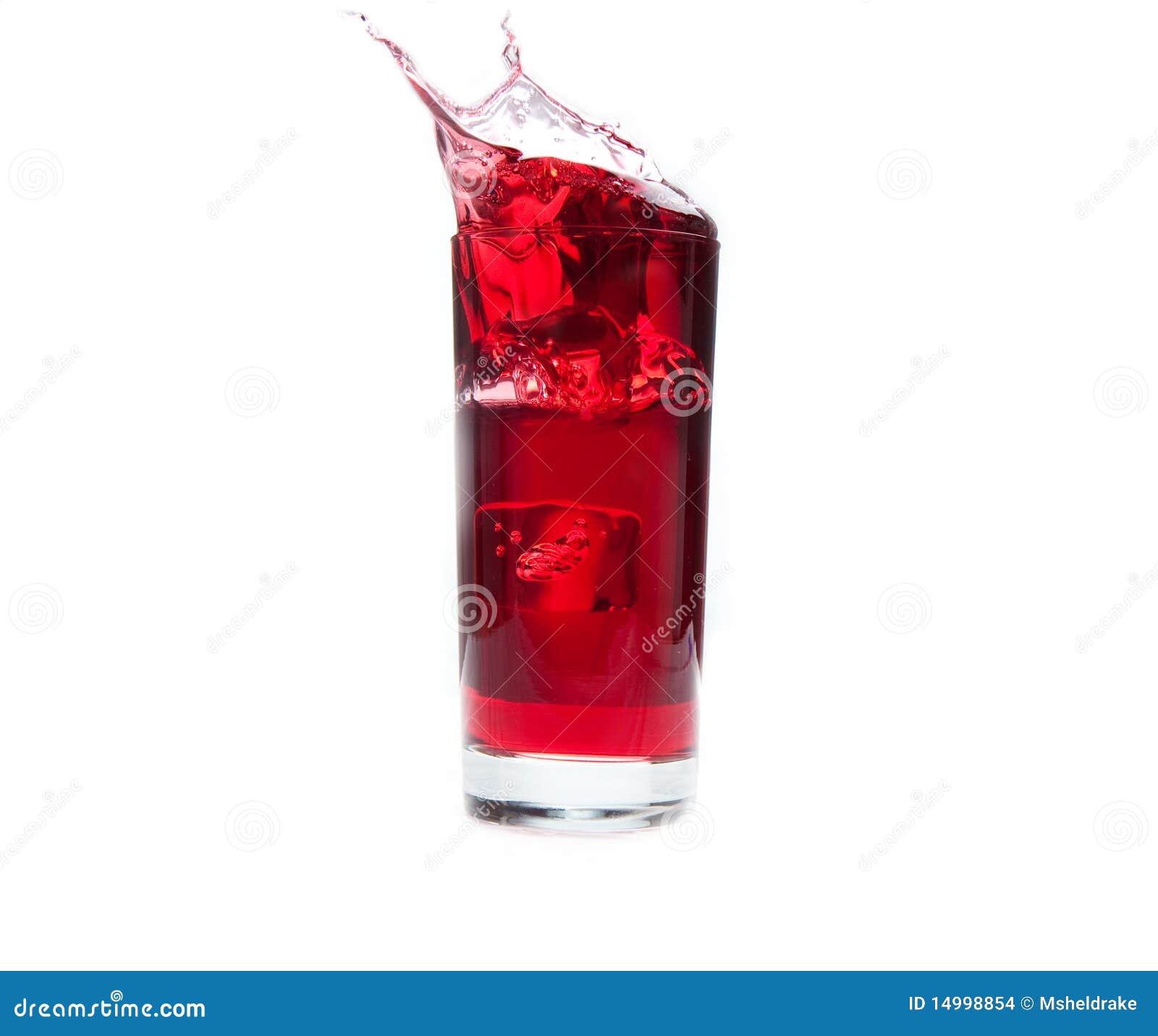 cranberry juice splash