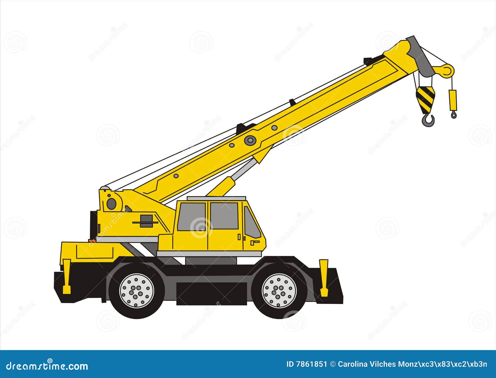 How to Draw a Crane Truck  Step by Step Easy Drawing Guides  Drawing  Howtos