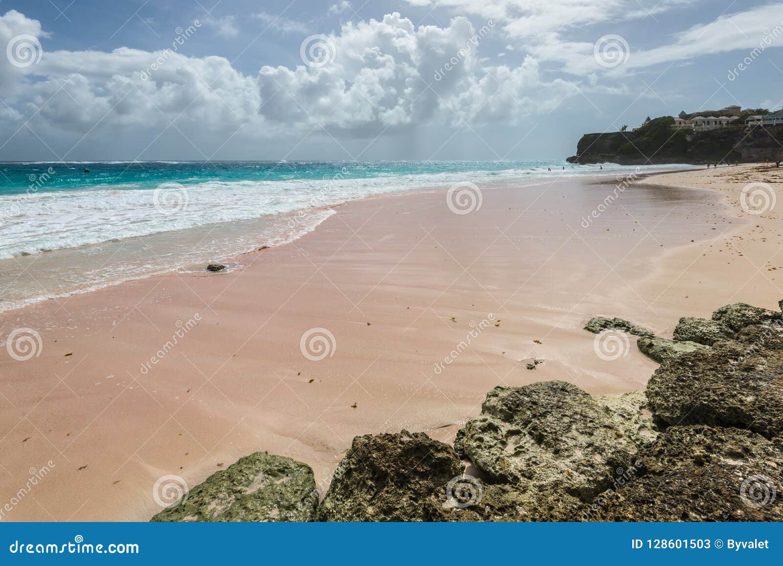 Crane Beach In Barbados Caribbean Stock Image Image Of Sand