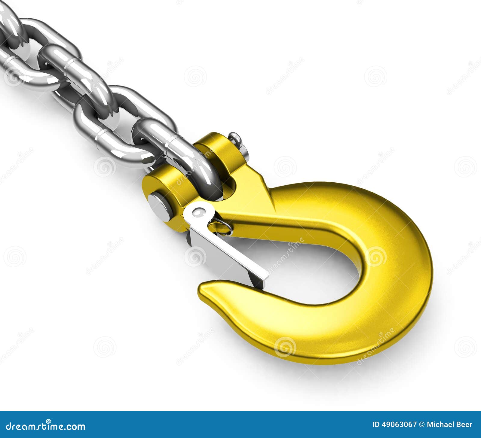 The crane hook stock illustration. Illustration of construction 49063067