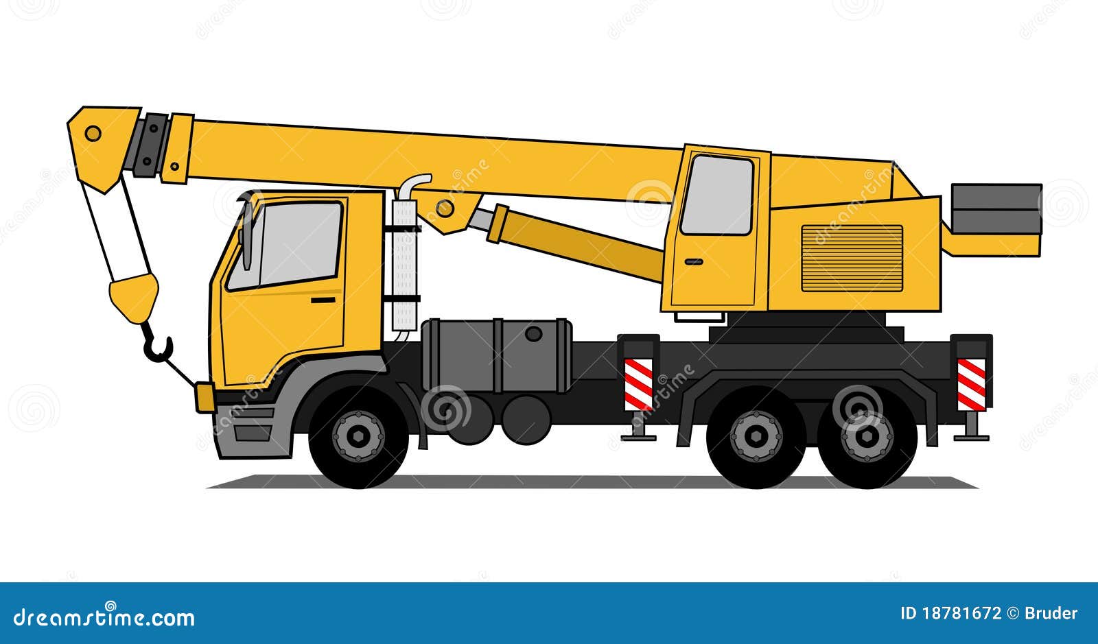 Coloring Page Outline of Cartoon Truck Crane Construction Vehicles Stock  Vector  Illustration of driving line 163909159