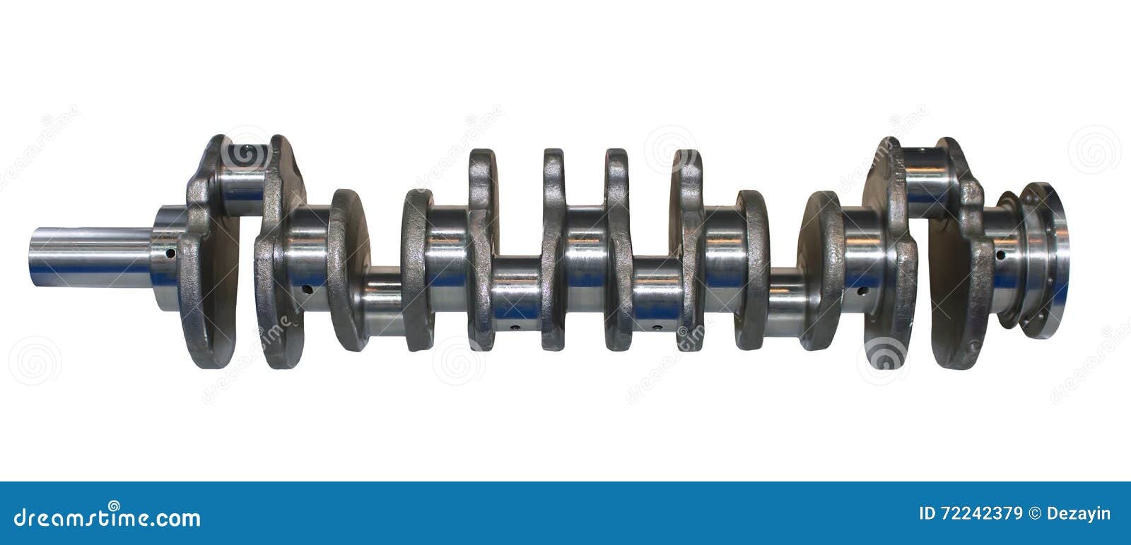 Crankshaft from engine car stock image. Image of metallic 72242379