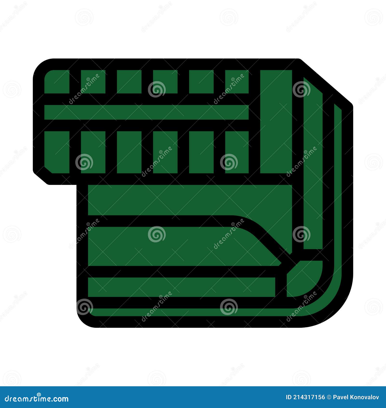 Craps Table Icon stock vector. Illustration of dice - 214317156