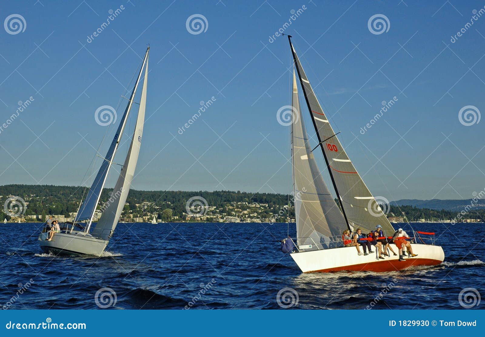 Crash de bateau à voiles photo stock. Image du malheur 1829930