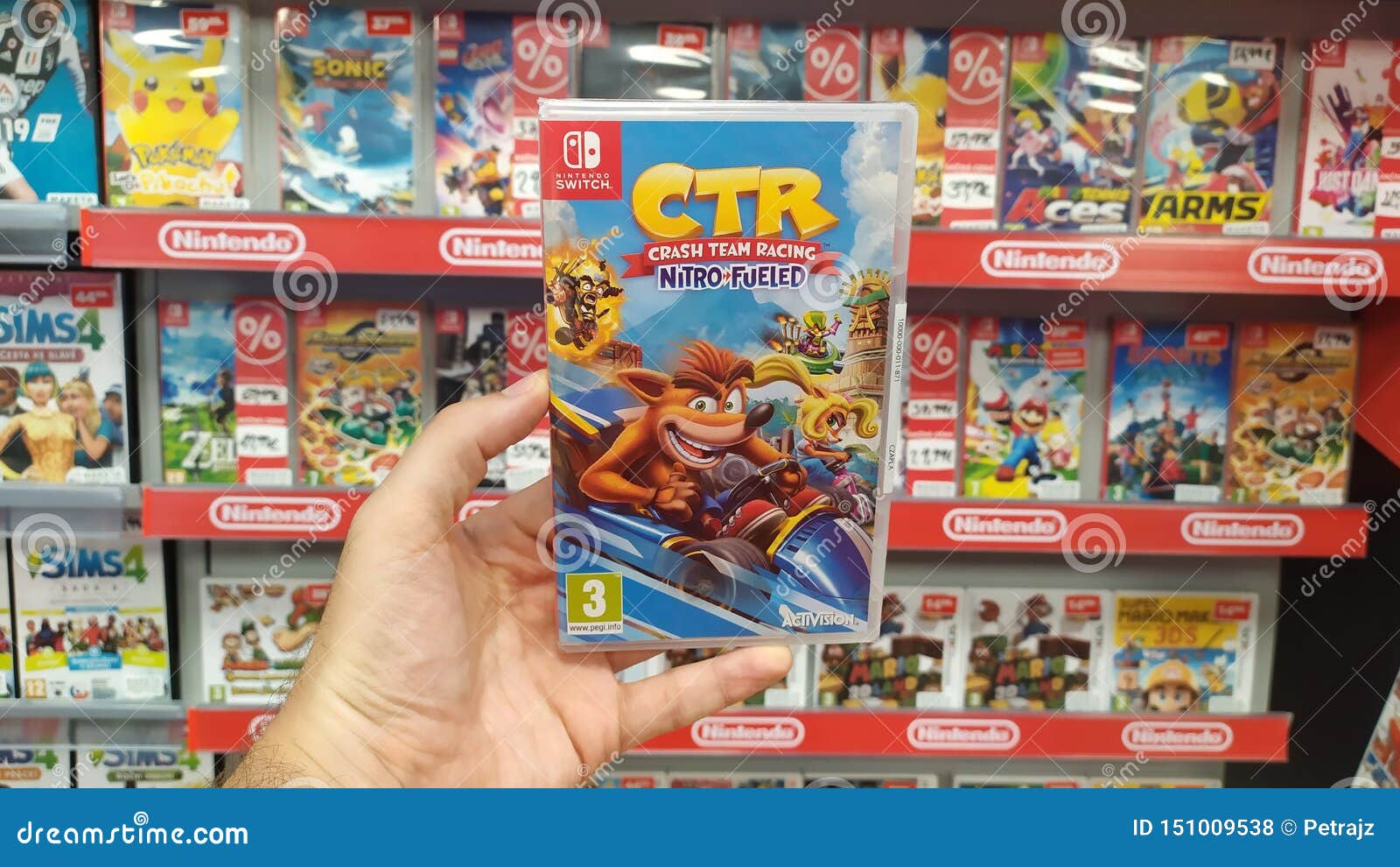 Jogo Nintendo Switch Crash Team Racing Nitro-Fueled