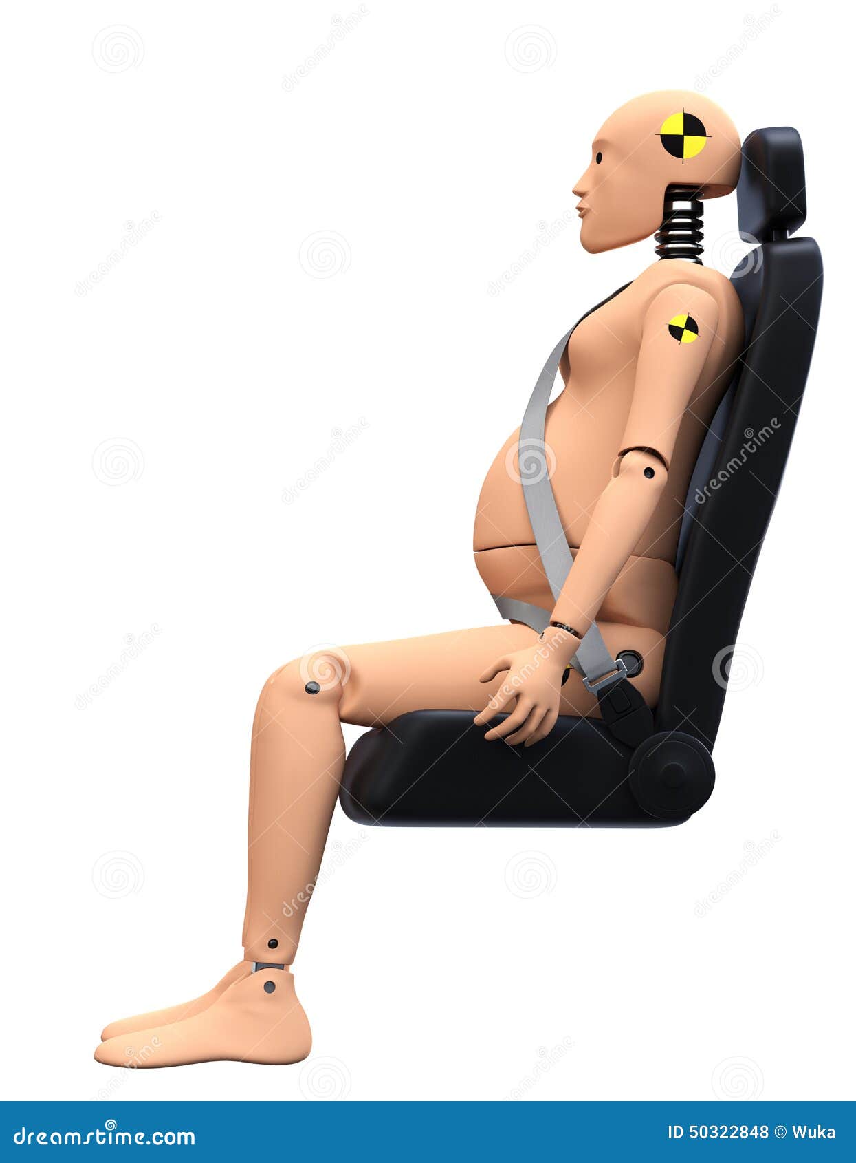 crash test dummy female pregnant