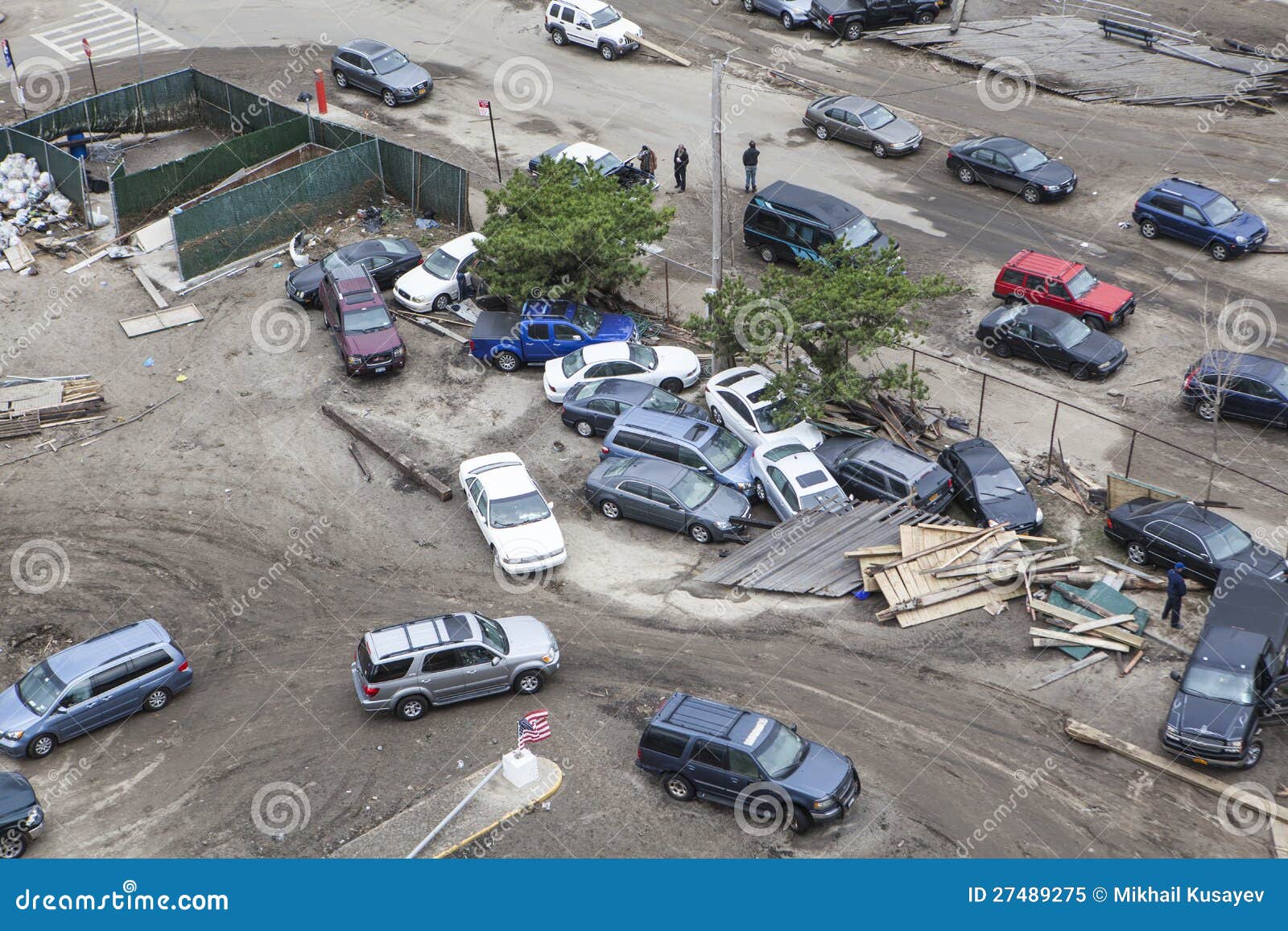 Crashed Cars after Hurricane Sandy Editorial Image Image of deep, front 27489275