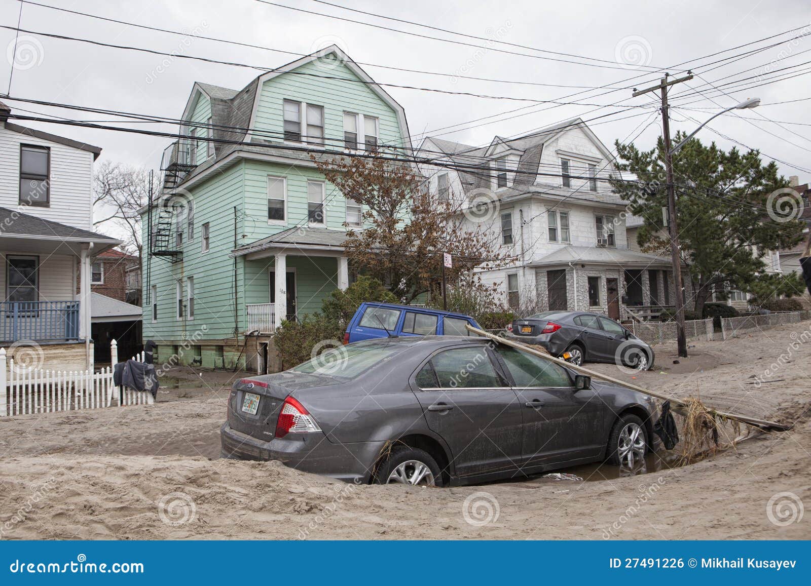 Crashed Cars after Hurricane Sandy Editorial Photo Image of area, disaster 27491226