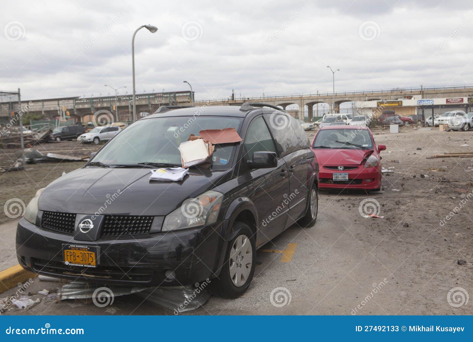 Crashed Cars after Hurricane Sandy Editorial Stock Photo Image of disaster, climate 27492133