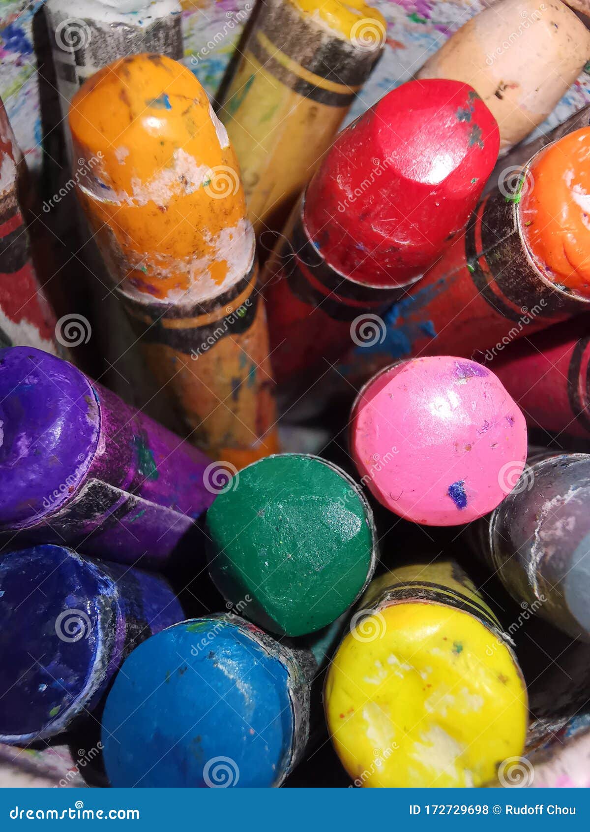 Crayon of color stock photo. Image of painting, crayon 172729698