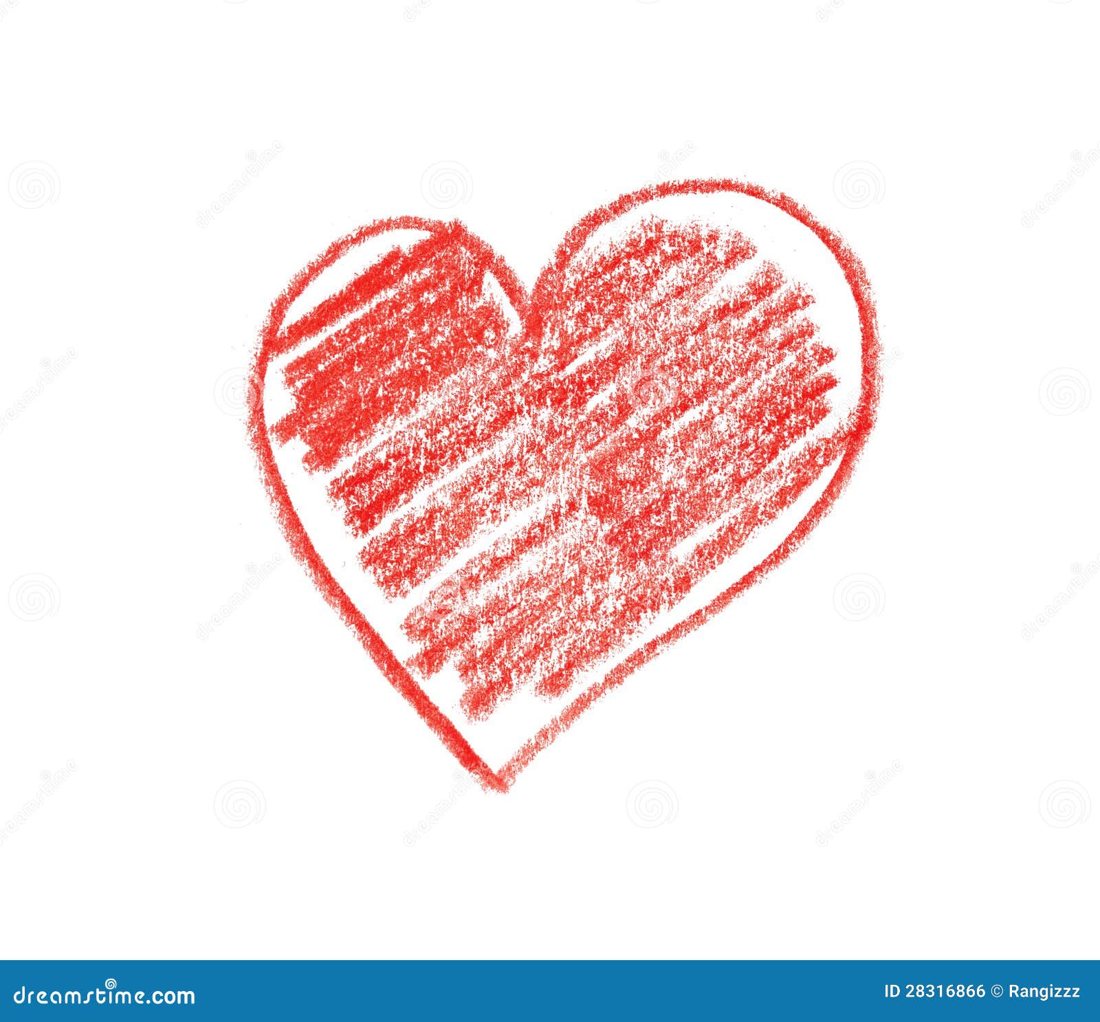 crayon heart 