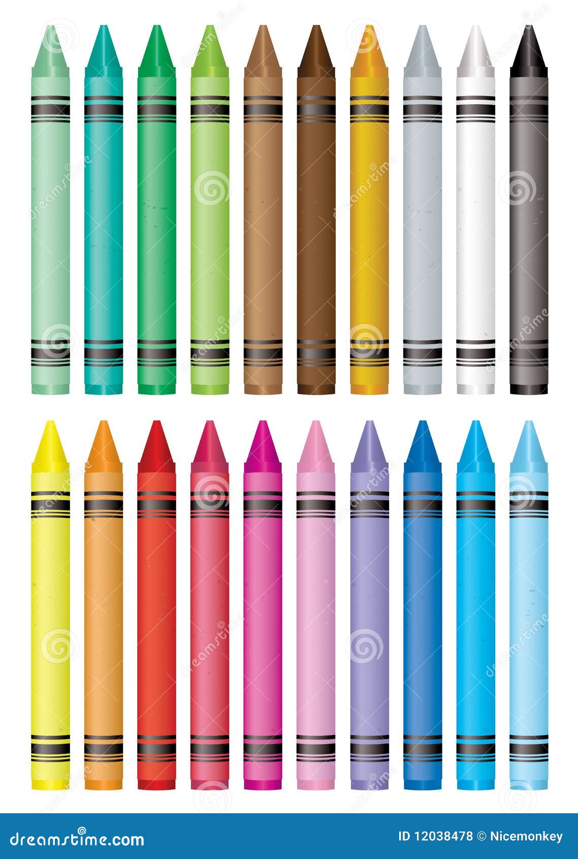 Rainbow Crayons Stock Illustrations – 2,976 Rainbow Crayons Stock  Illustrations, Vectors & Clipart - Dreamstime