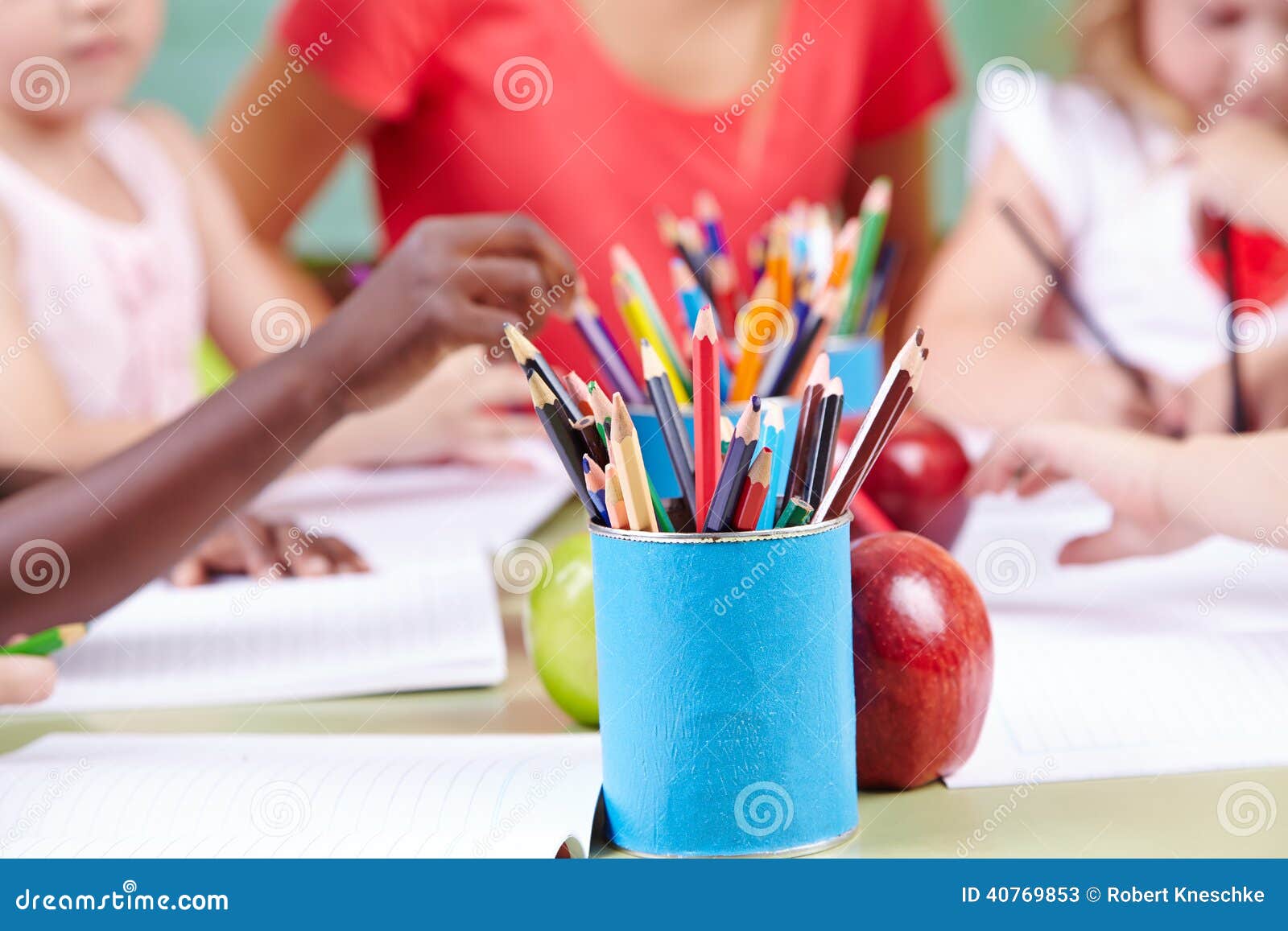 Crayons for children stock image. Image of creative, kids 40769853