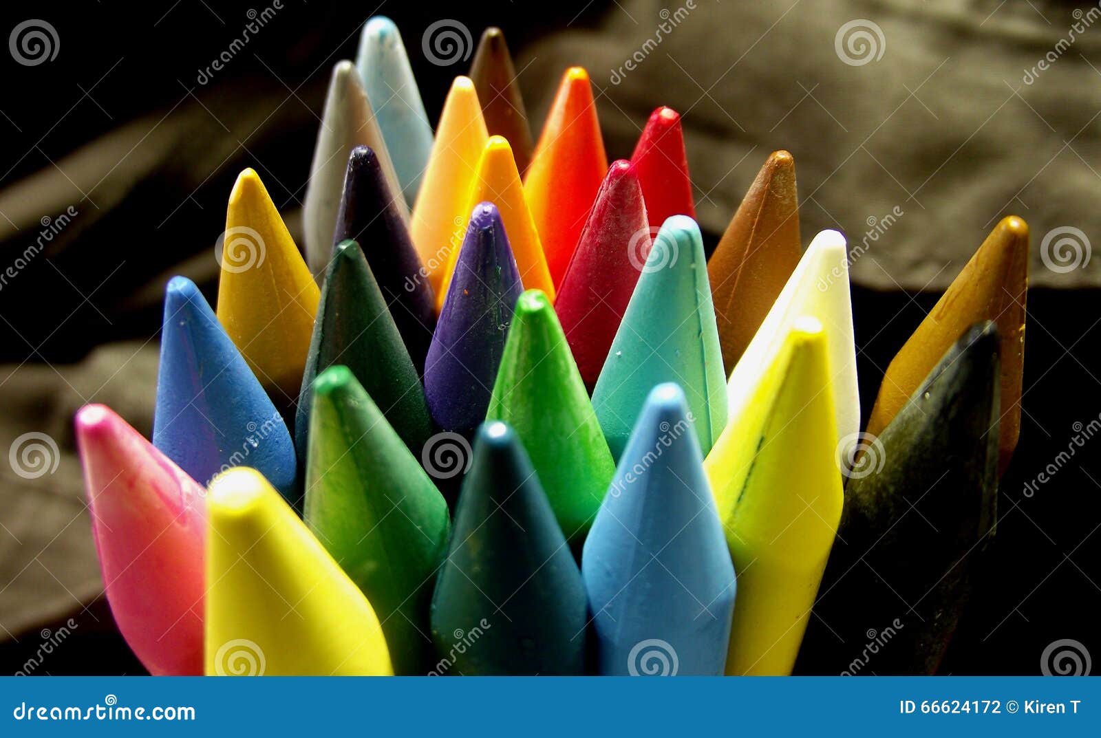 Crayons colourful stock photo. Image of colors, pencil 66624172