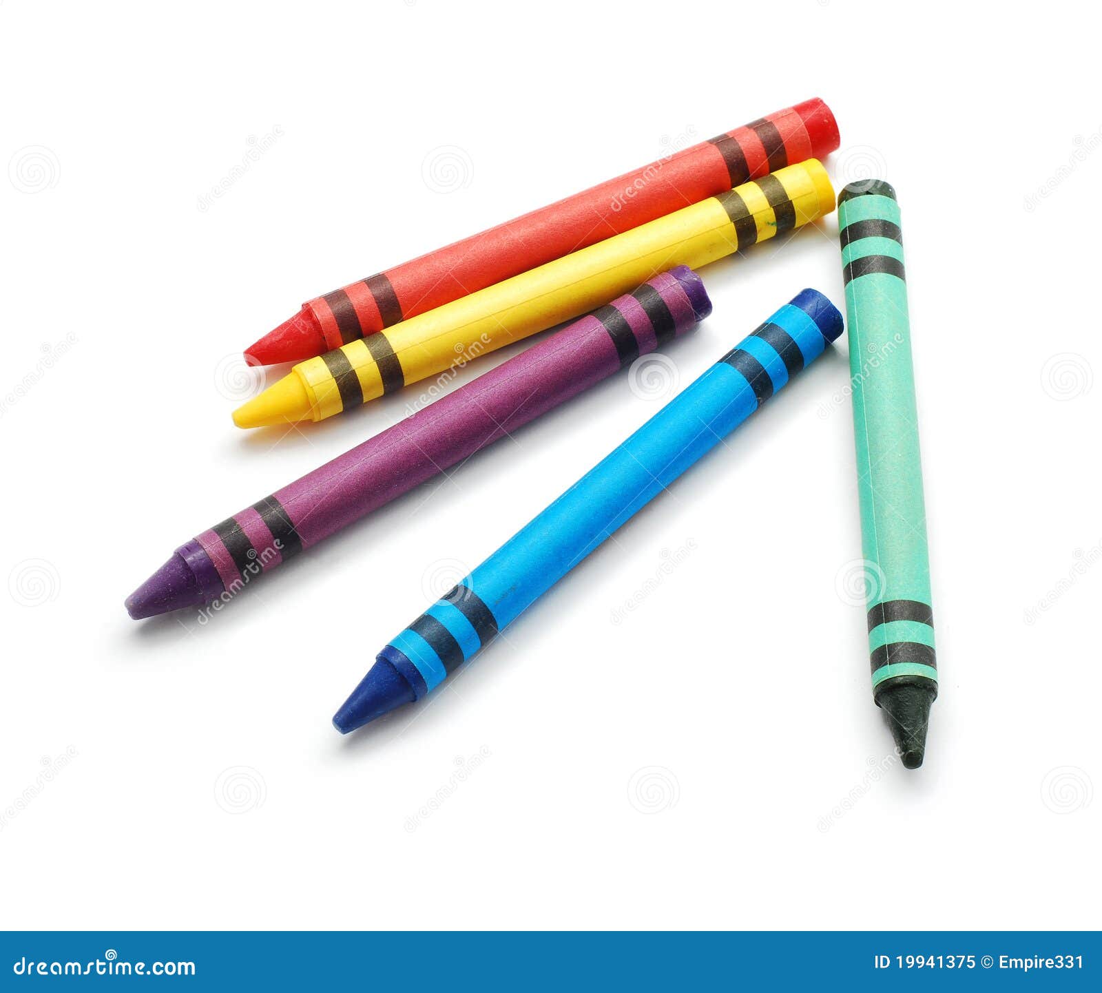 Crayons de cire image stock. Image du cire, crayon, crayons 19941375
