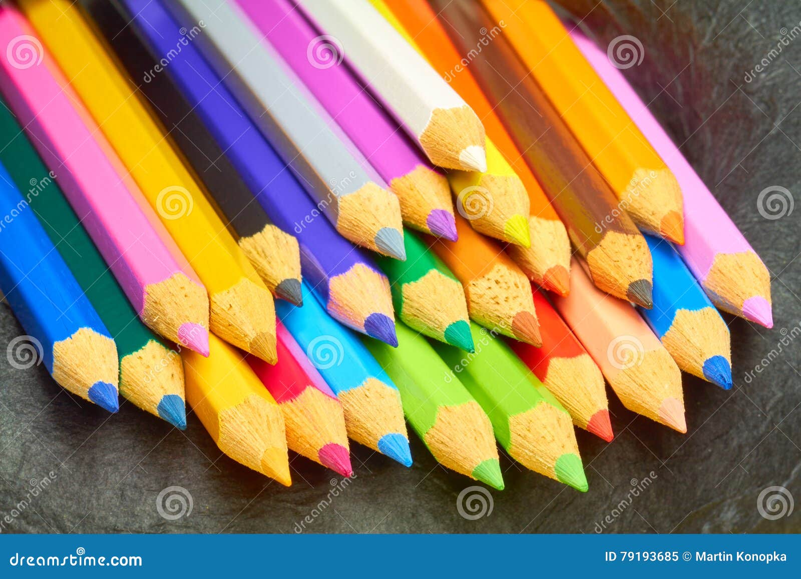 Crayons stock image. Image of colorful, colored, oblique 79193685