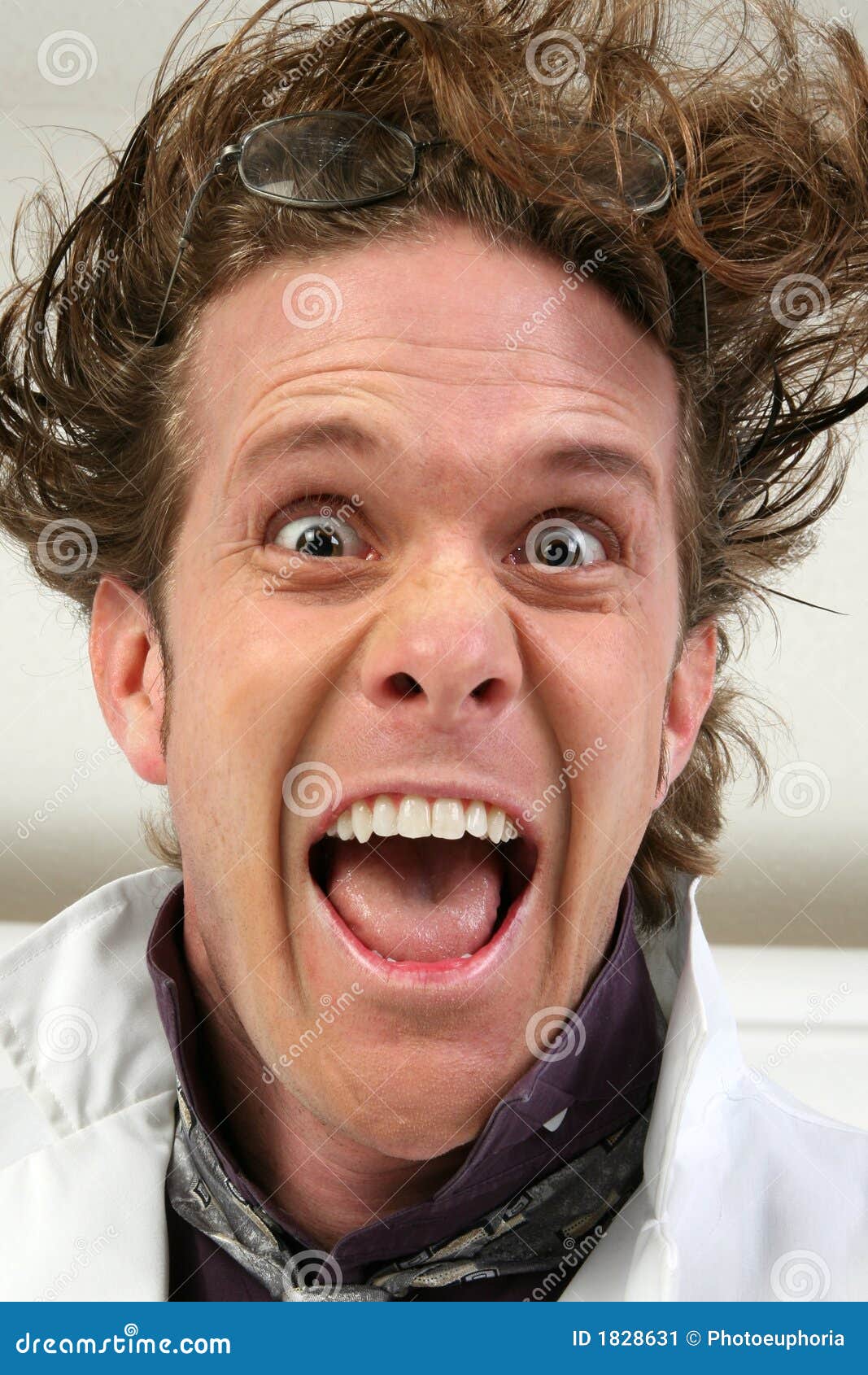 Crazy Stock Image Image 1828631