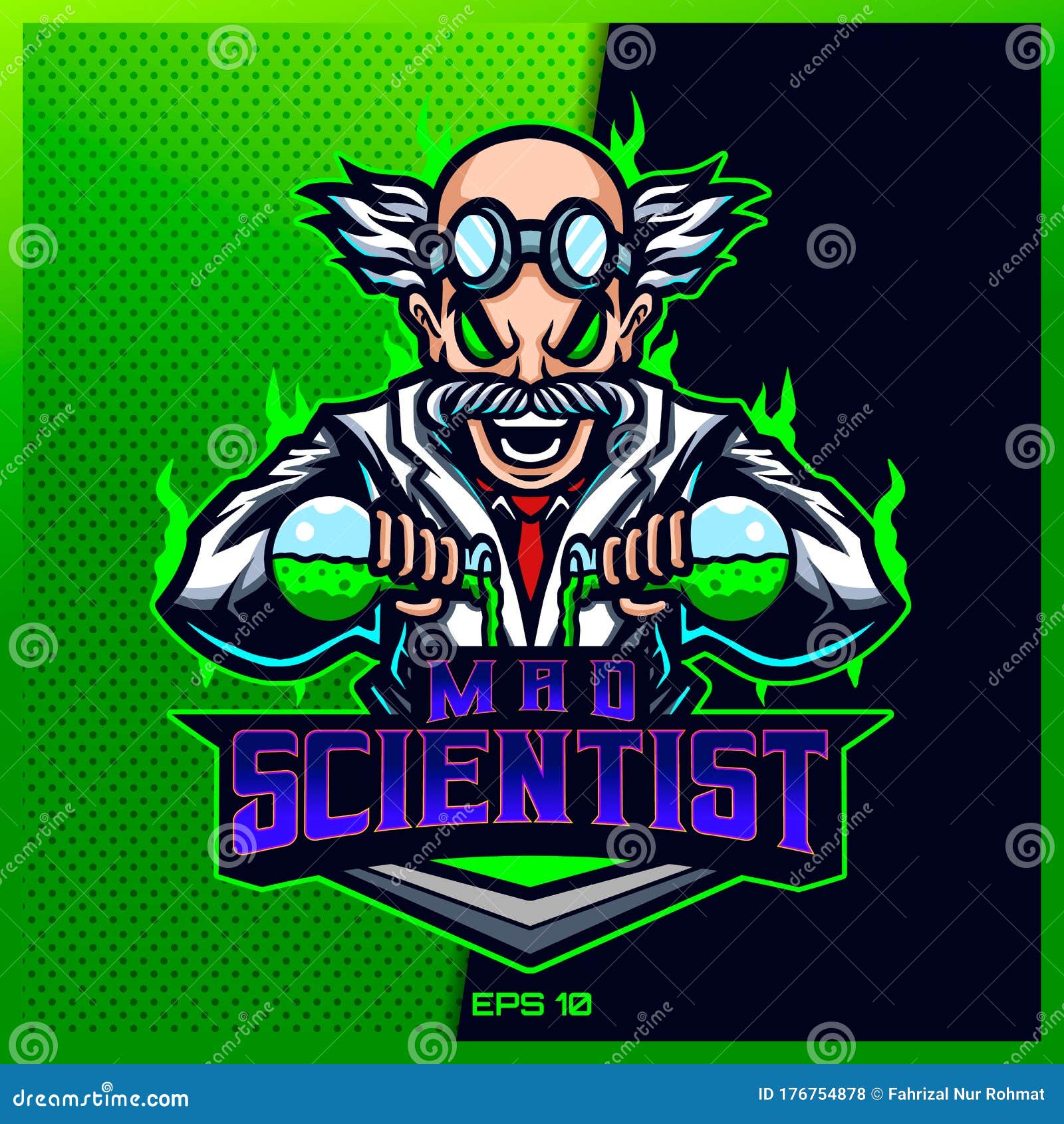 Crazy Gamer Winner Mascot. Esport Logo Design Stock Vector - Illustration  of graphic, badge: 208105846