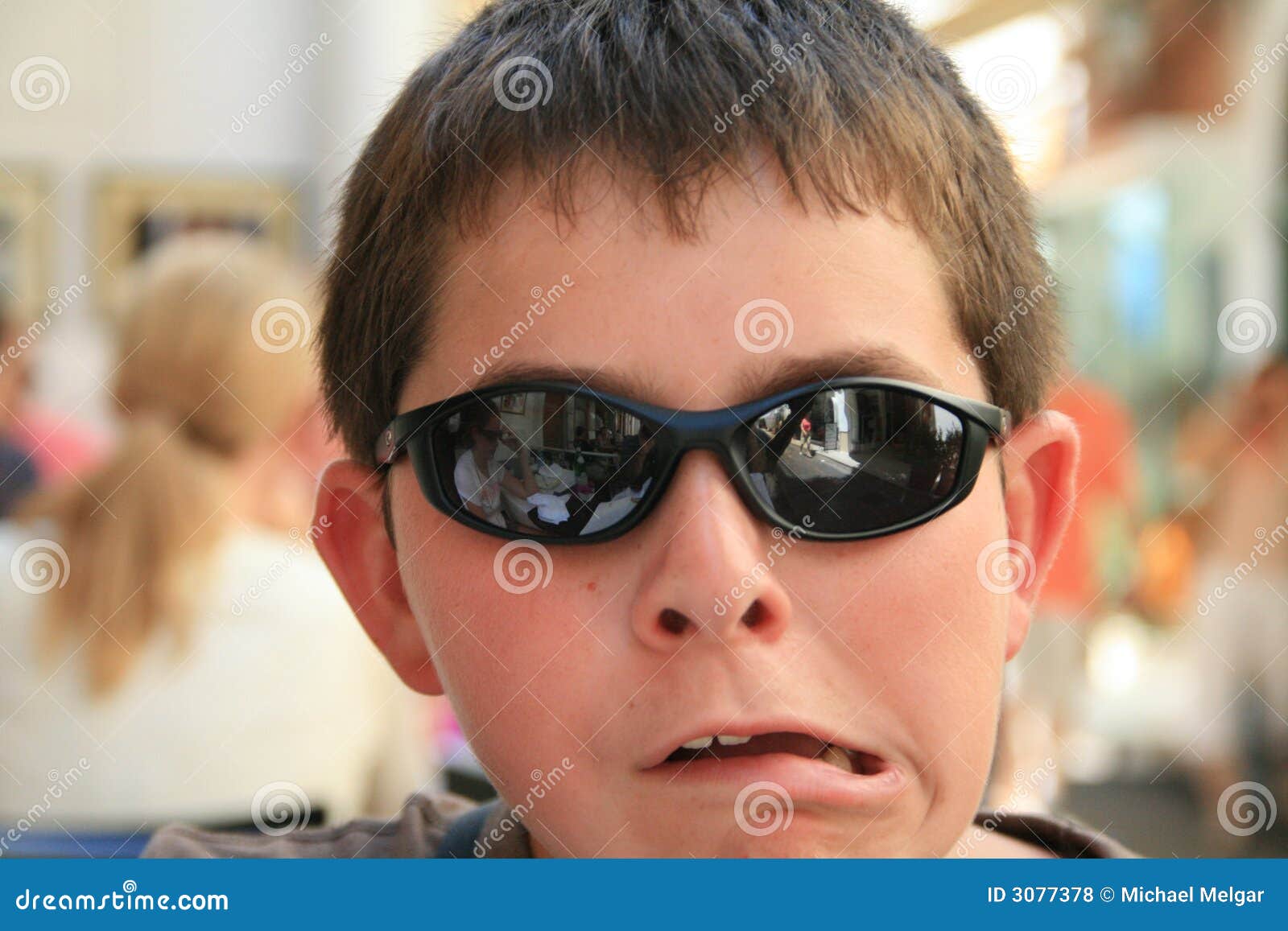 Crazy face stock photo. Image of close, portrait, funny 3077378