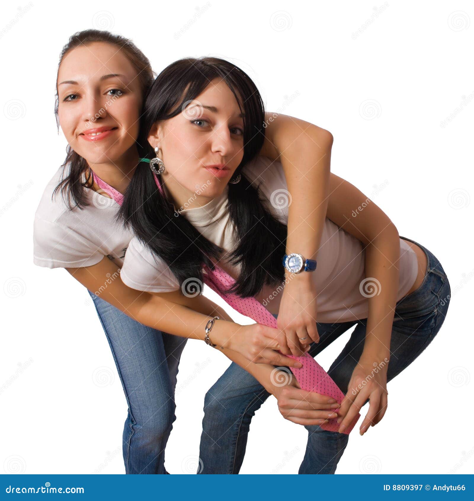 Crazy girlfriends stock image. Image of people, clipping 8809397