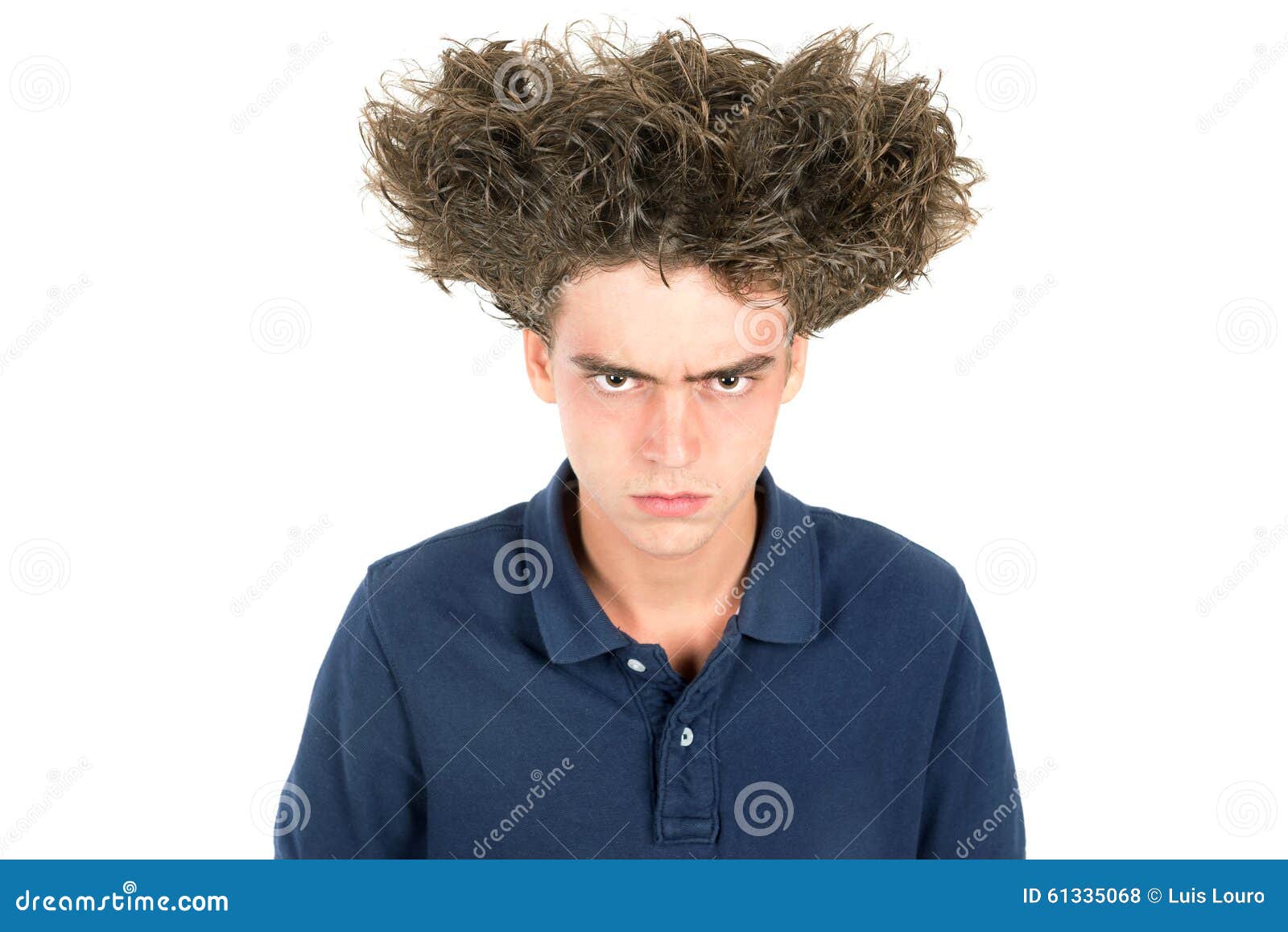 Crazy hair boy stock photo. Image of adolescence, crazy - 61335068 Crazy hair boy stock photo. Image of adolescence, crazy - 61335068