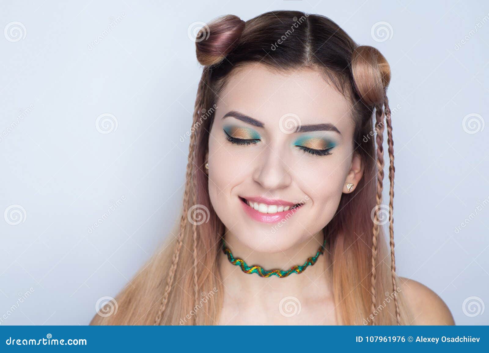 Crazy hair style stock photo. Image of face, makeup - 107961976 Crazy hair style stock photo. Image of face, makeup - 107961976