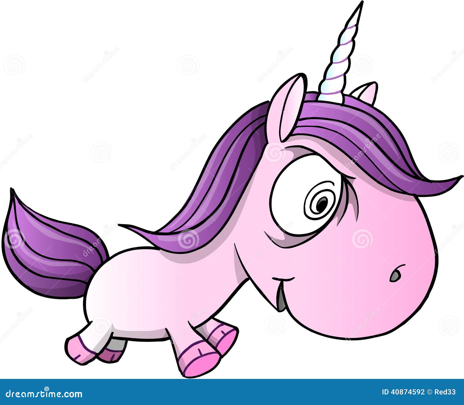 Download Crazy Insane Unicorn Vector Illustration Stock Vector ...