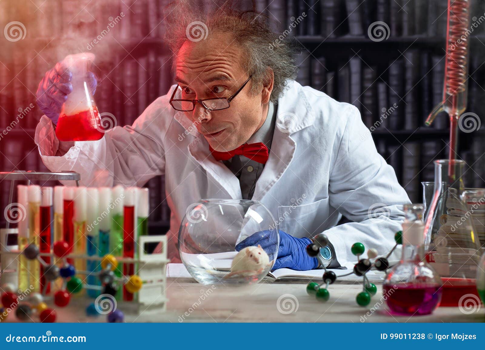 crazy scientist the making mix of chemicals