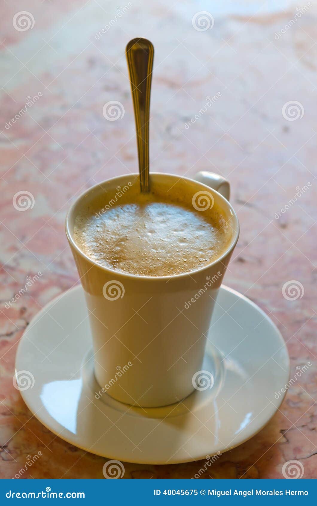 Cream coffee stock image. Image of flavour, pastime, smell 40045675