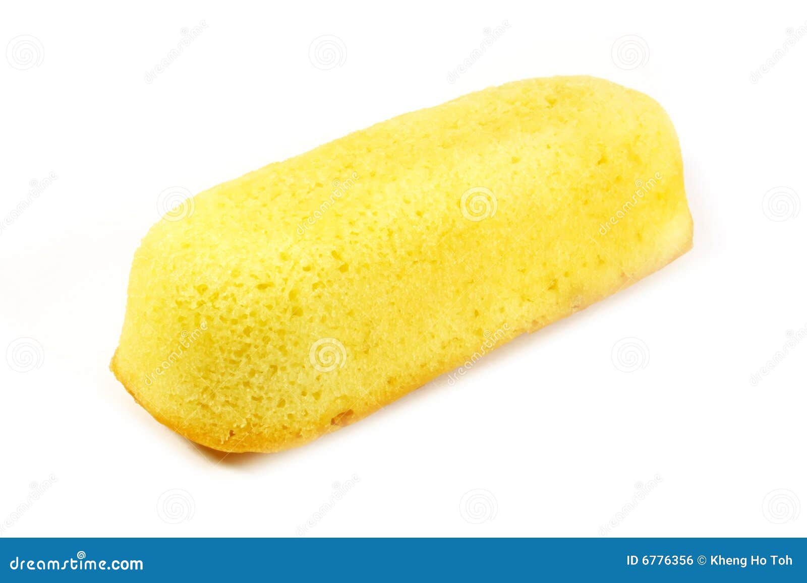 Cream Filled Sponge Cake Bar Stock Photo Image of vanilla, sweet 6776356