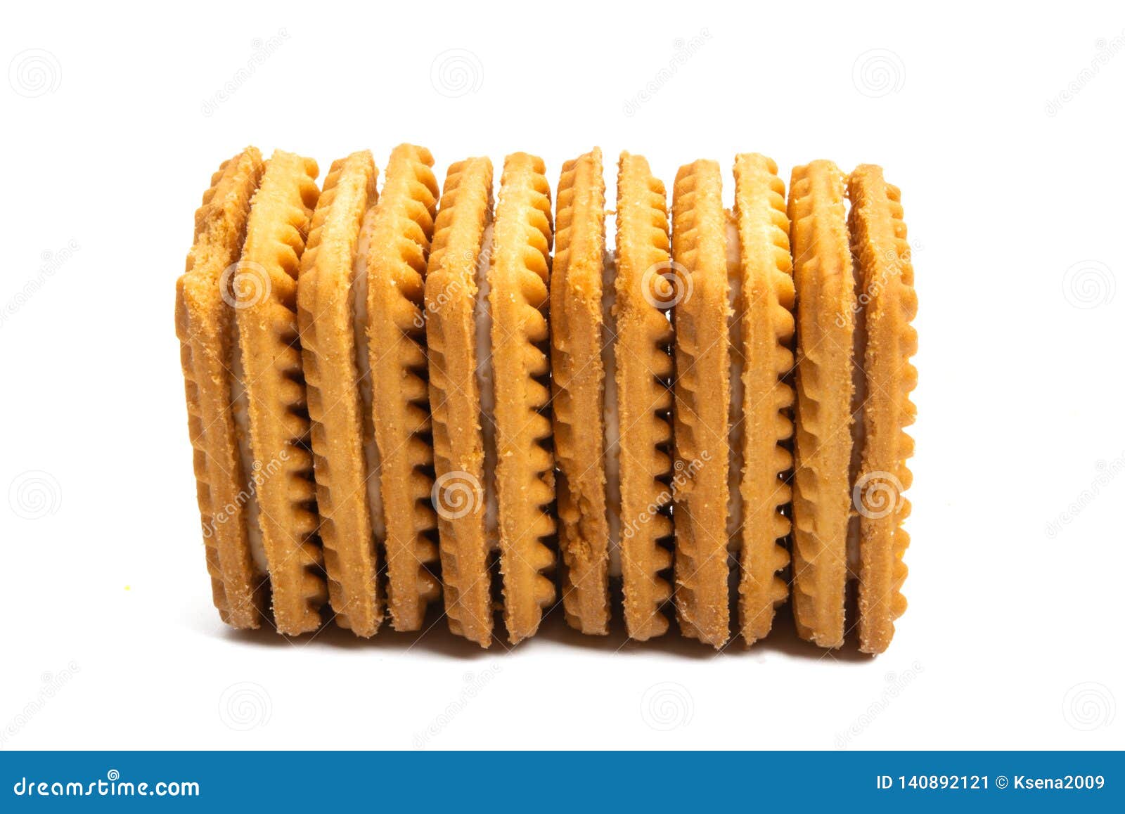 Cream sandwich cookie stock image. Image of square, chocolate 140892121