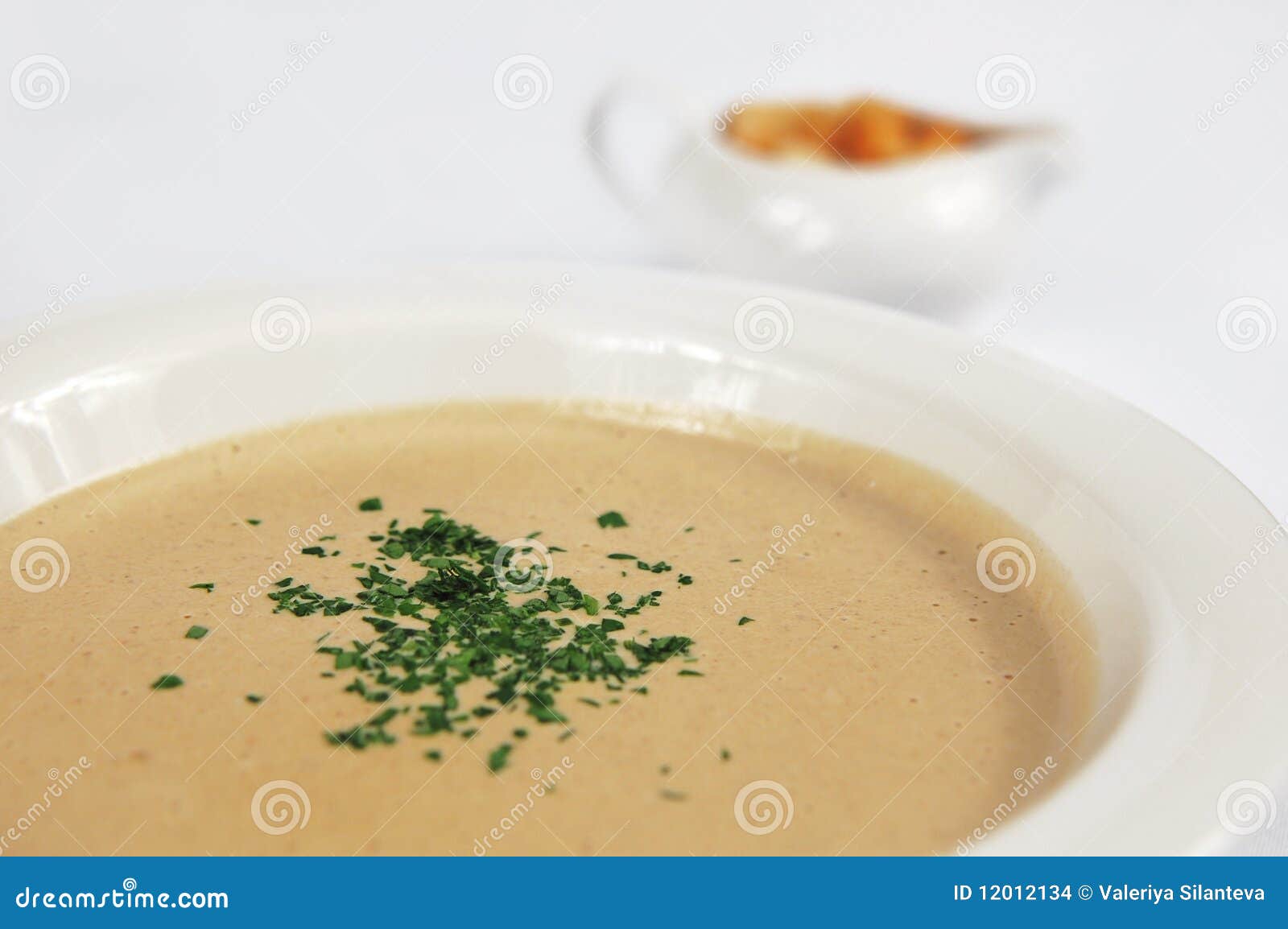 Cream soup stock photo. Image of cream, restaurant, meal 12012134