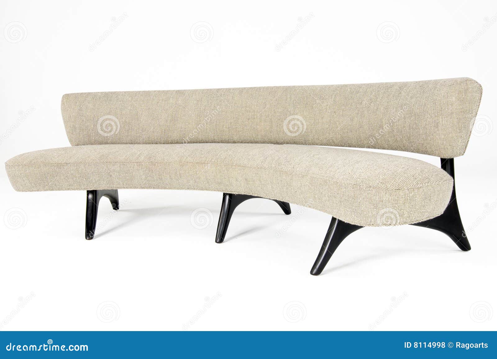 Cream Wool Modern Sofa editorial stock photo. Image of lifestyle 8114998