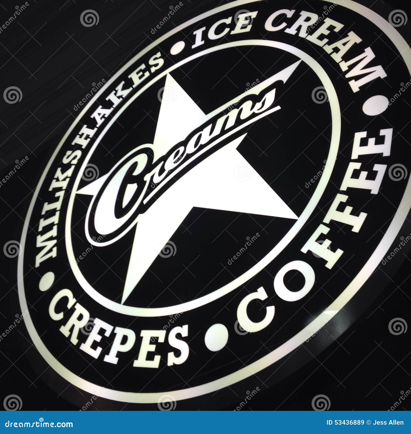 Creams Cafe editorial stock image. Image of brighton 53436889