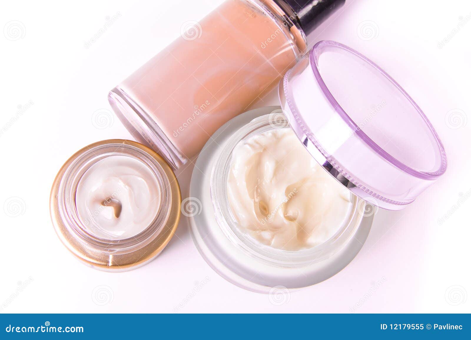 Creams and makeup stock image. Image of assortment, organic 12179555