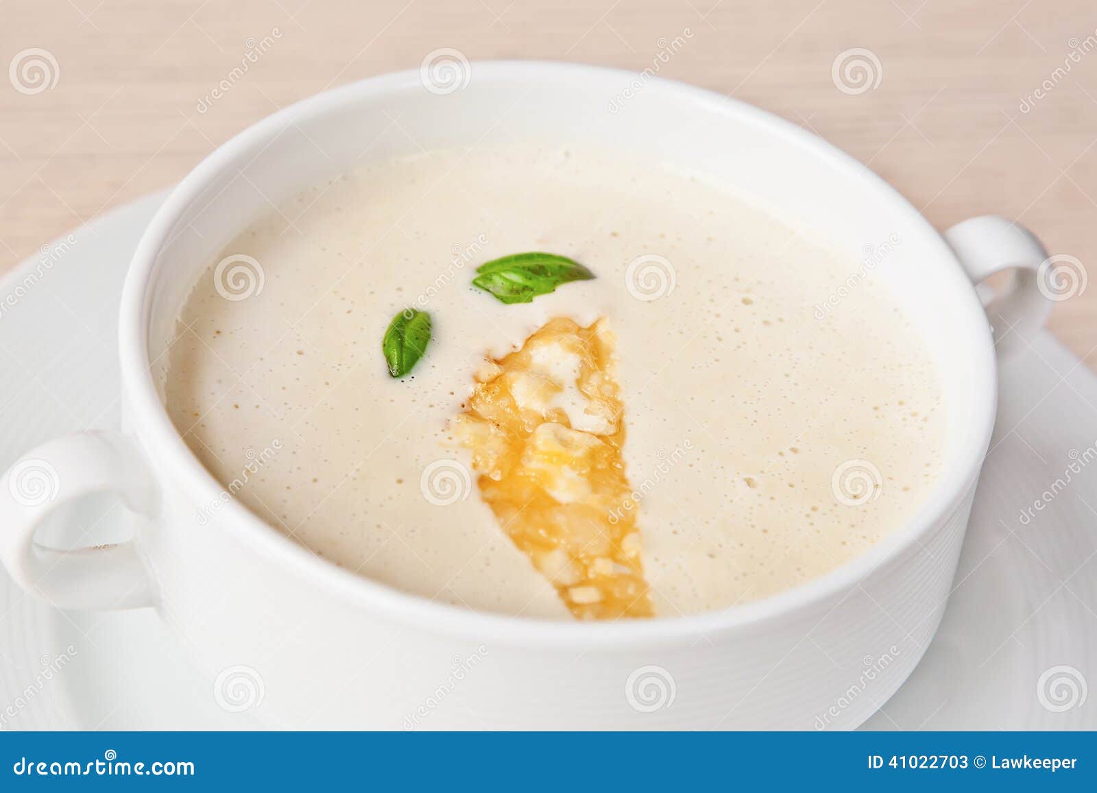Creamy cheese soup stock image. Image of meal, background - 41022703