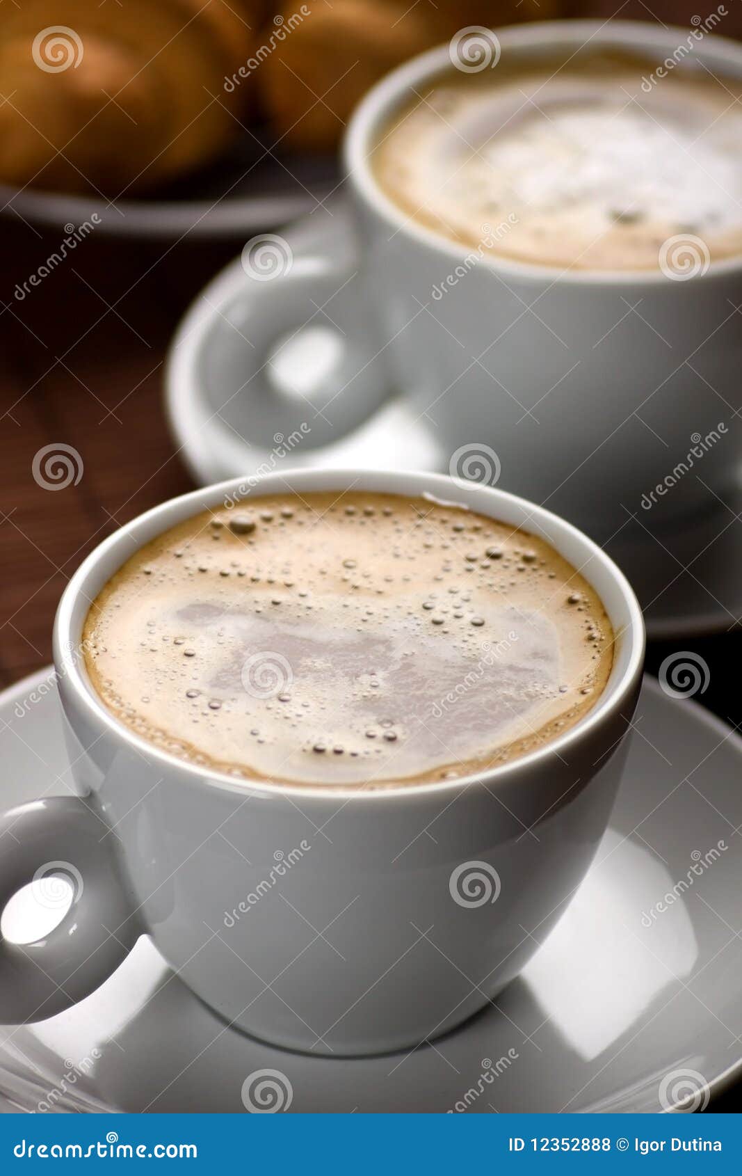 Creamy coffee stock photo. Image of italian, creamy, cafe 12352888