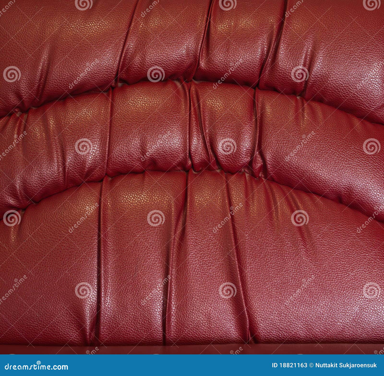 Crease Of Red Leather Stock Photos Image 18821163