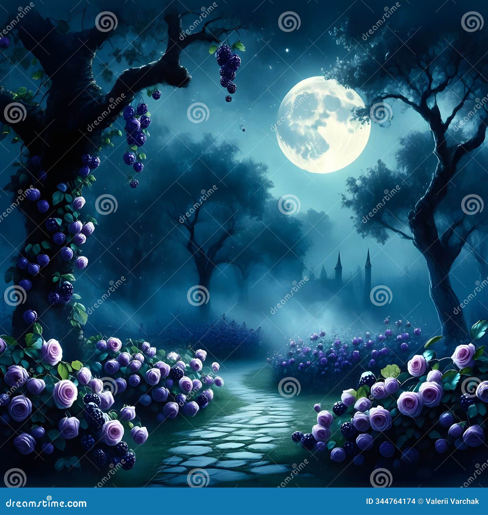 midnight garden of shadows: a fragrant tale of elegance and mystery