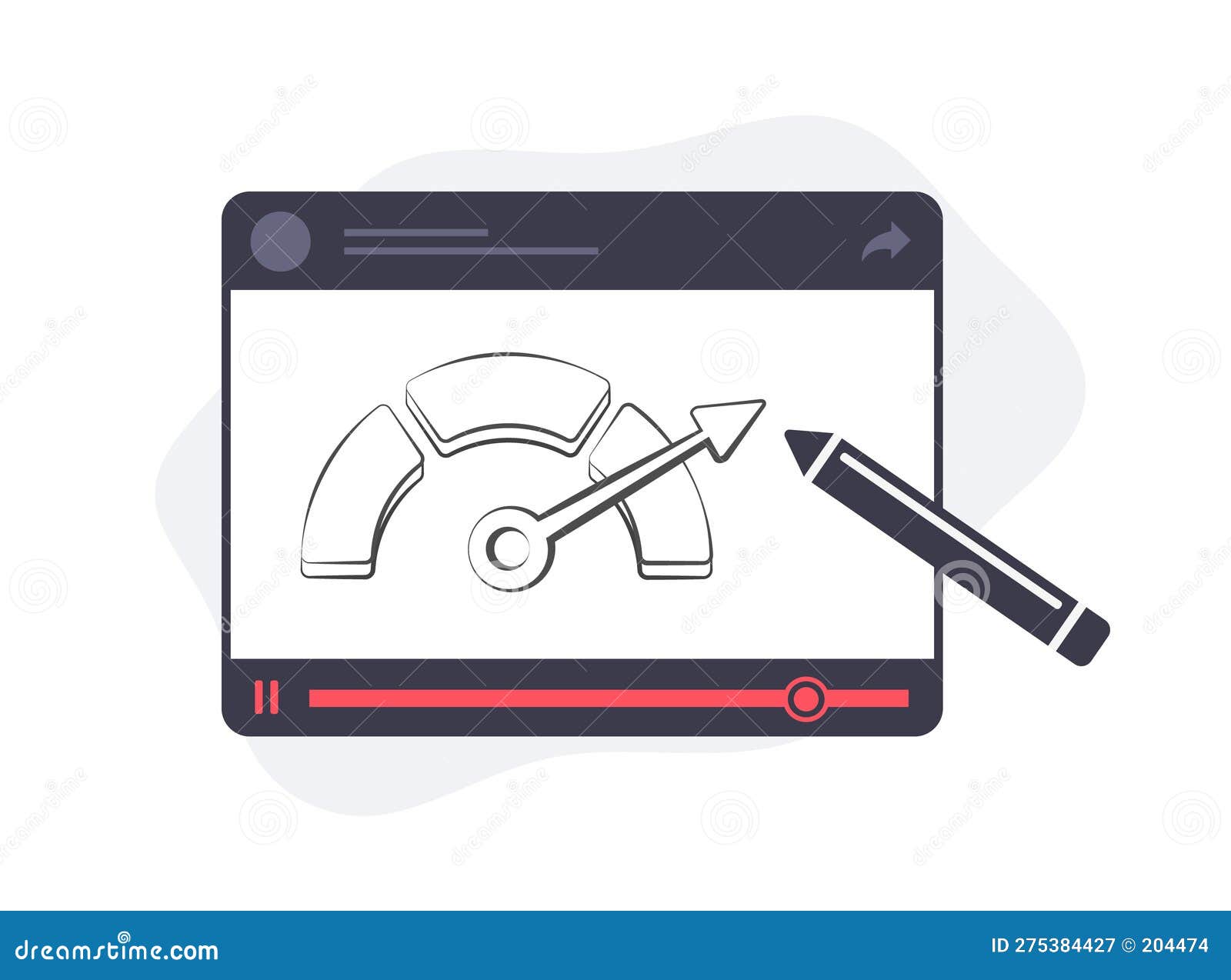 Create Engaging Whiteboard Videos with Video-scribing Technique. Draw  Attention To Your Solution for Current Issues or Stock Vector -  Illustration of technology, production: 275384427